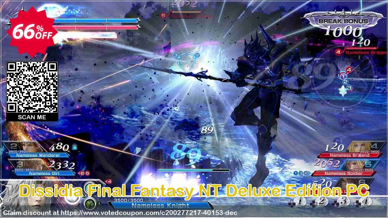 Dissidia Final Fantasy NT Deluxe Edition PC Coupon, discount Dissidia Final Fantasy NT Deluxe Edition PC Deal 2024 CDkeys. Promotion: Dissidia Final Fantasy NT Deluxe Edition PC Exclusive Sale offer 