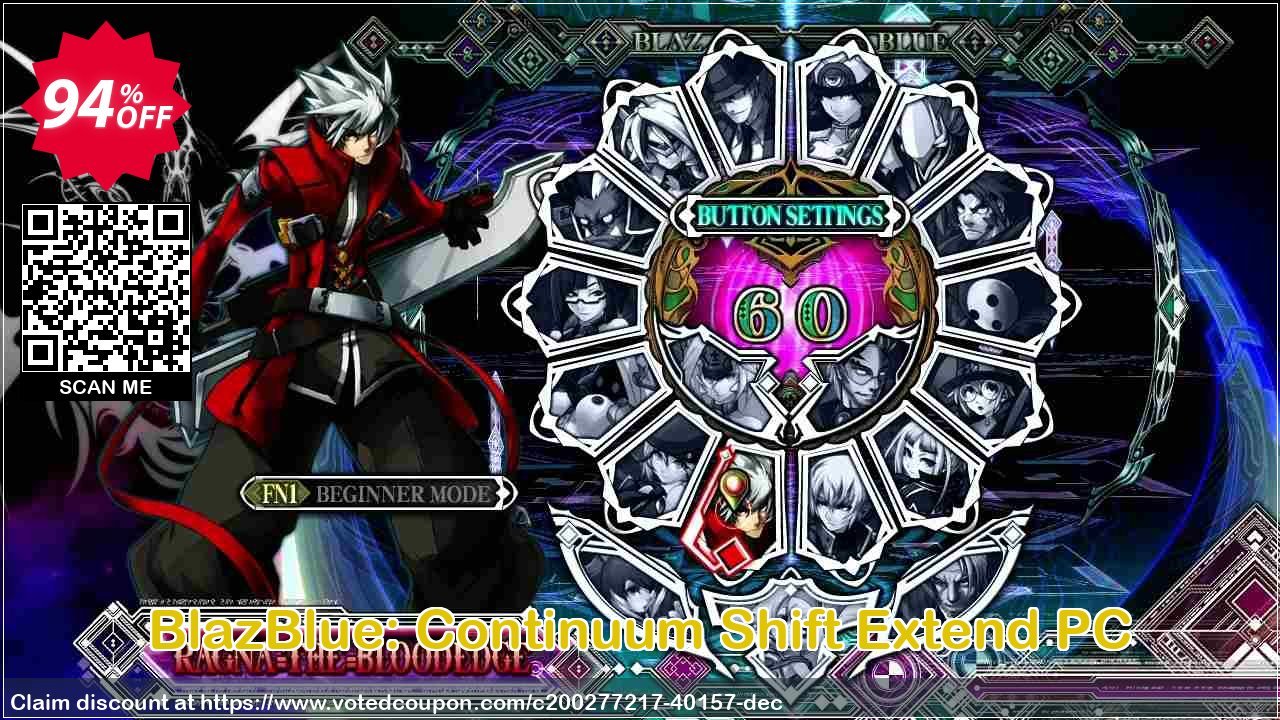 BlazBlue: Continuum Shift Extend PC Coupon, discount BlazBlue: Continuum Shift Extend PC Deal 2024 CDkeys. Promotion: BlazBlue: Continuum Shift Extend PC Exclusive Sale offer 