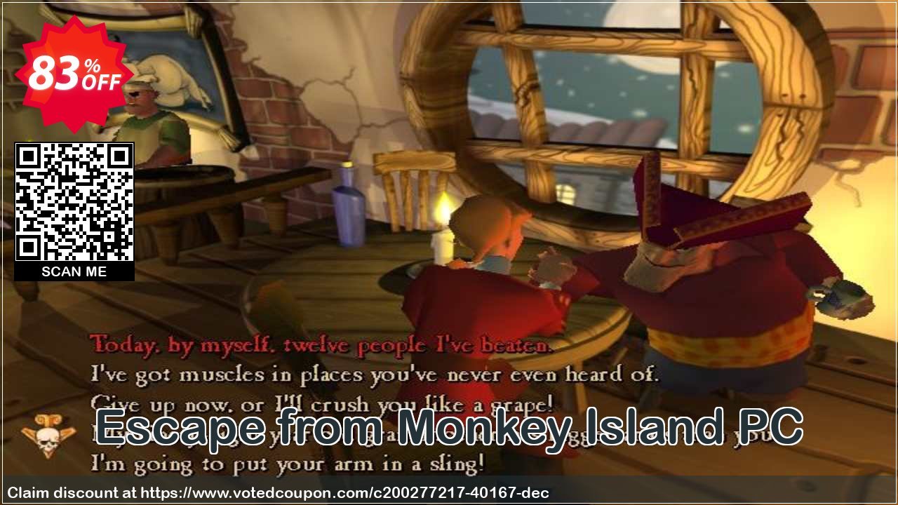 Escape from Monkey Island PC Coupon, discount Escape from Monkey Island PC Deal 2024 CDkeys. Promotion: Escape from Monkey Island PC Exclusive Sale offer 