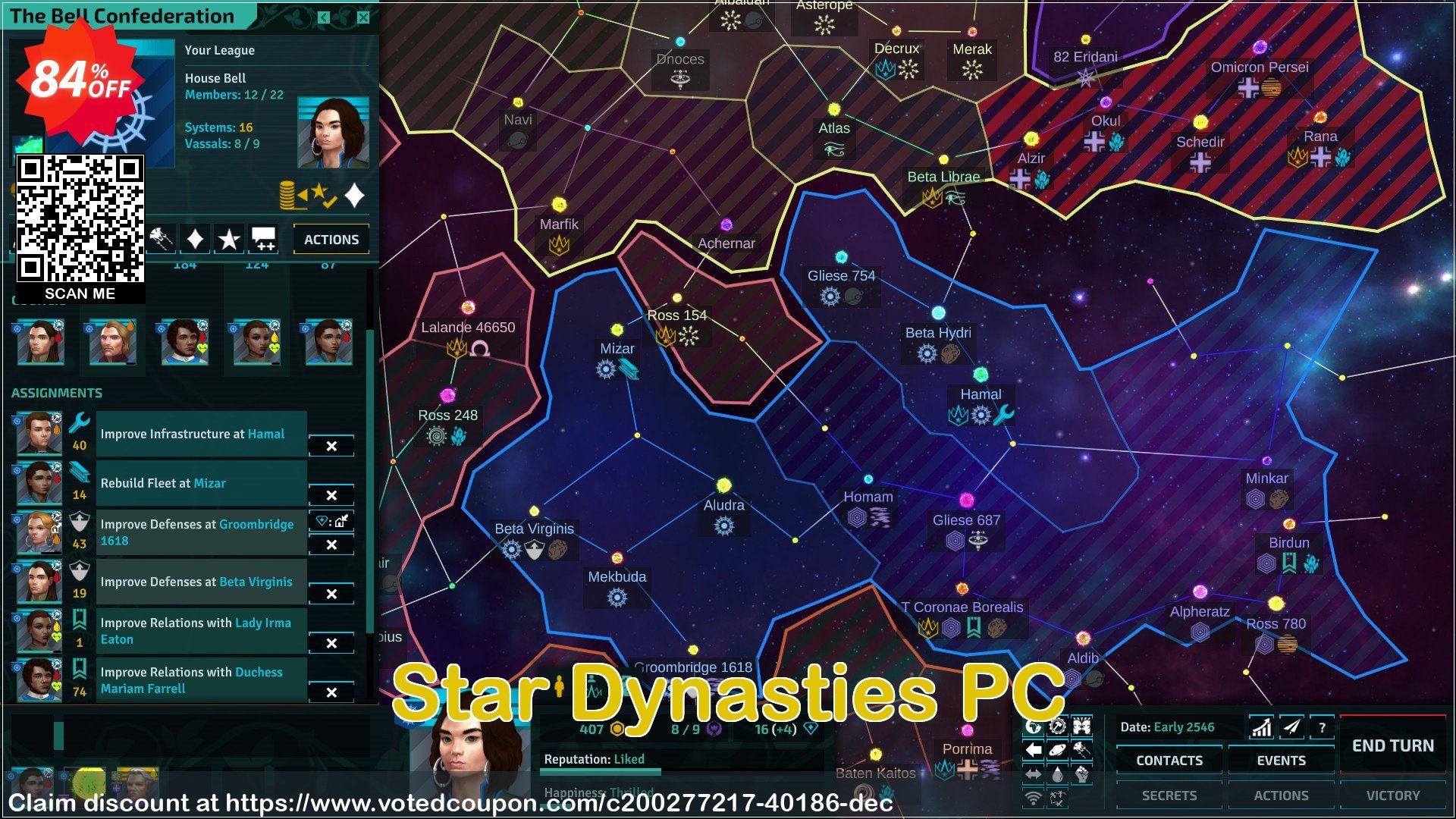 Star Dynasties PC Coupon Code May 2024, 84% OFF - VotedCoupon
