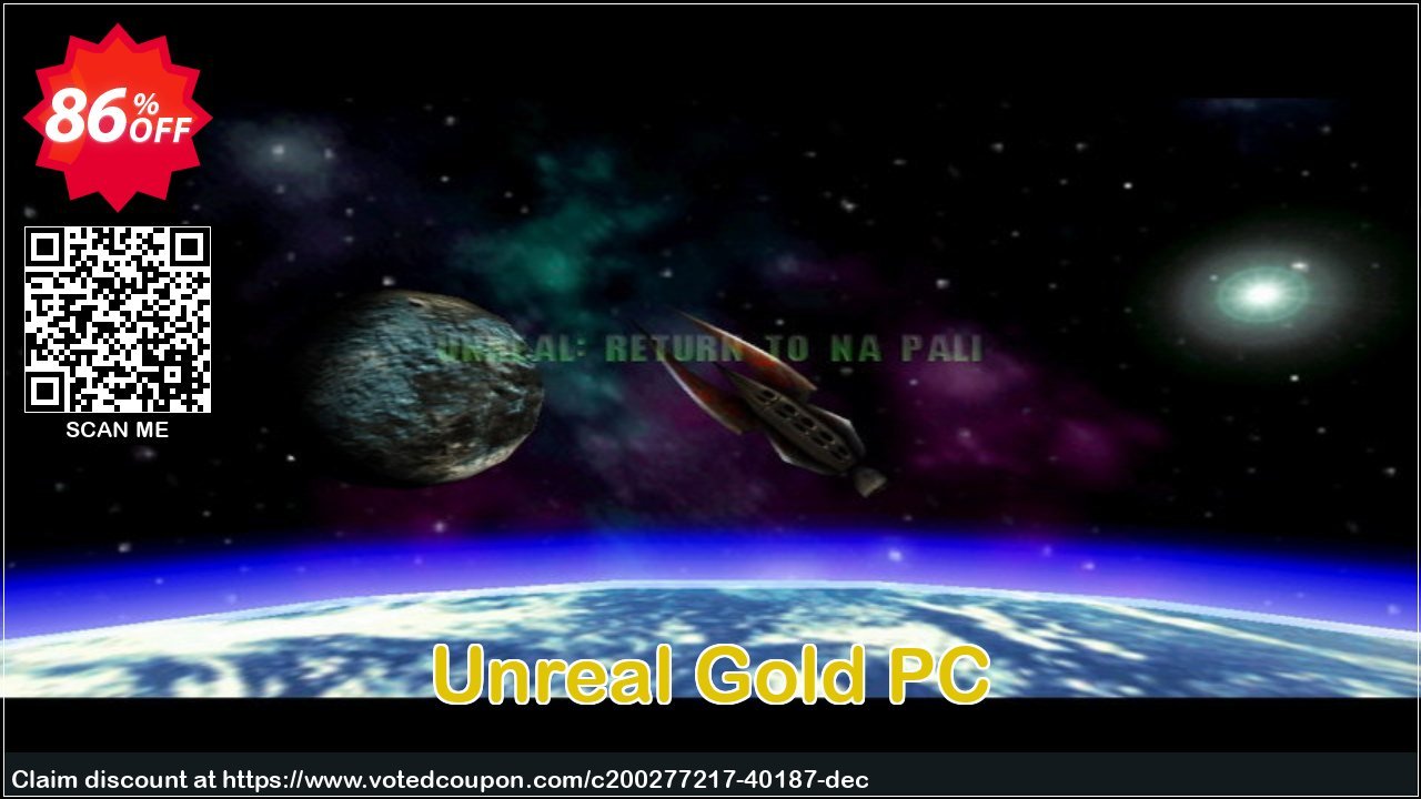 Unreal Gold PC Coupon, discount Unreal Gold PC Deal 2024 CDkeys. Promotion: Unreal Gold PC Exclusive Sale offer 