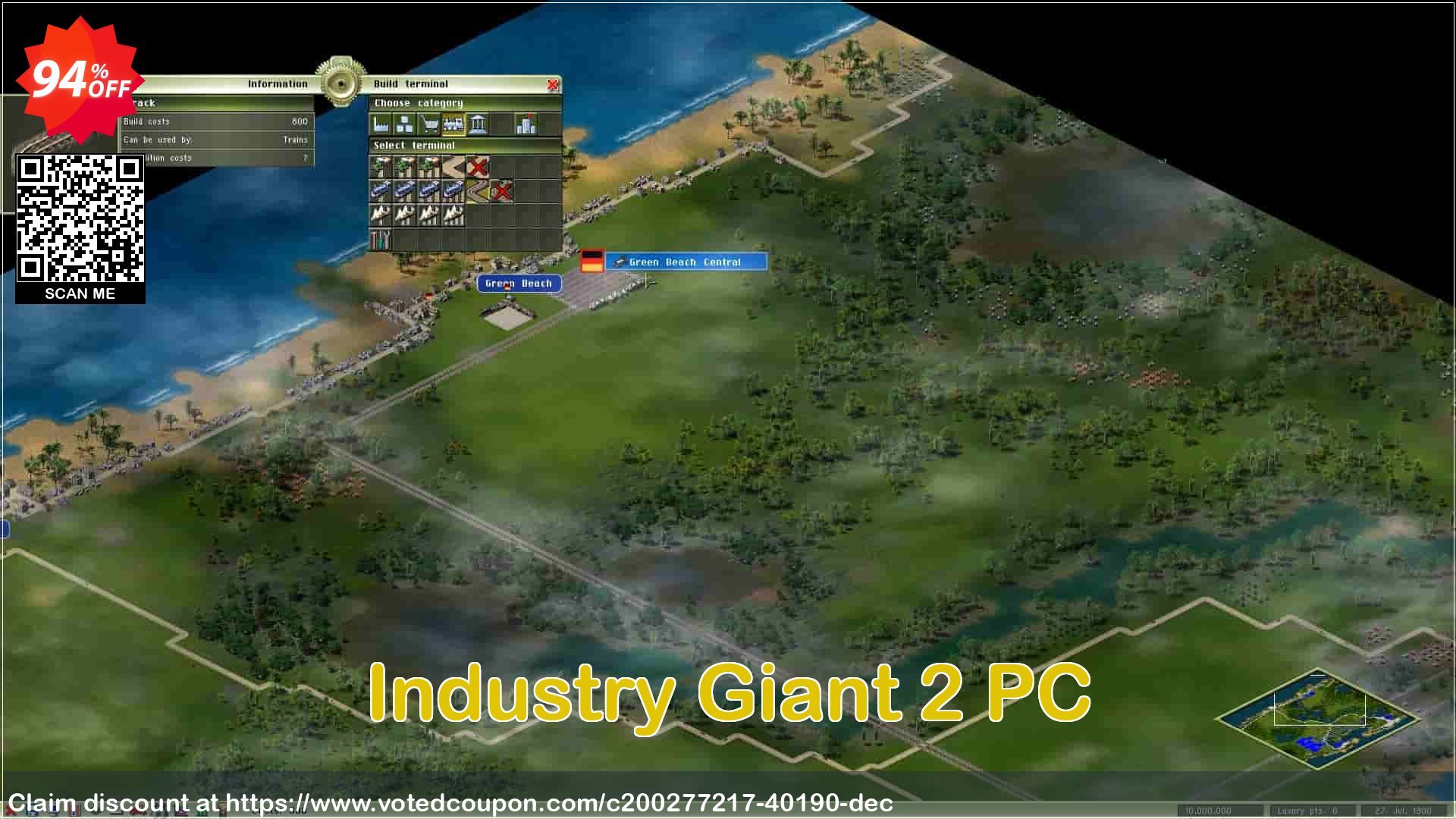 Industry Giant 2 PC Coupon, discount Industry Giant 2 PC Deal 2024 CDkeys. Promotion: Industry Giant 2 PC Exclusive Sale offer 