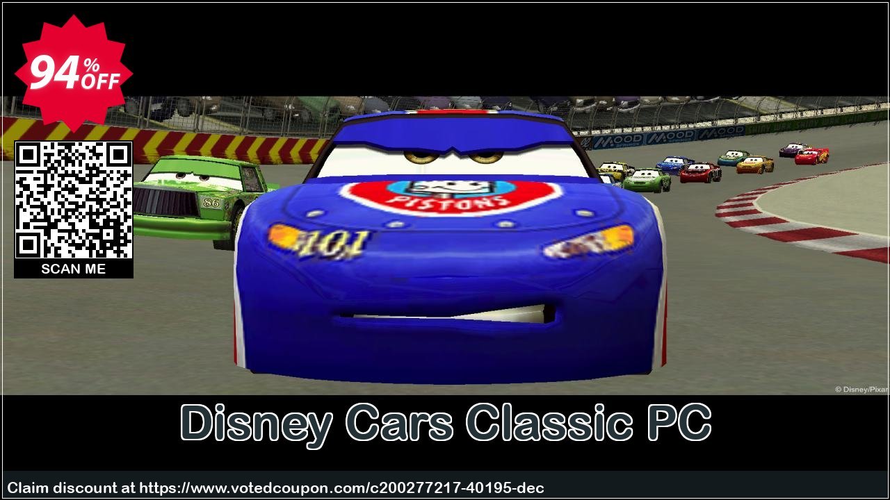 Disney Cars Classic PC Coupon, discount Disney Cars Classic PC Deal 2024 CDkeys. Promotion: Disney Cars Classic PC Exclusive Sale offer 