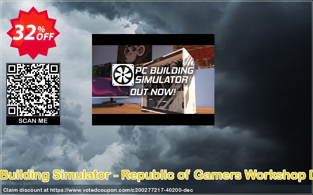 PC Building Simulator - Republic of Gamers Workshop DLC Coupon, discount PC Building Simulator - Republic of Gamers Workshop DLC Deal 2024 CDkeys. Promotion: PC Building Simulator - Republic of Gamers Workshop DLC Exclusive Sale offer 