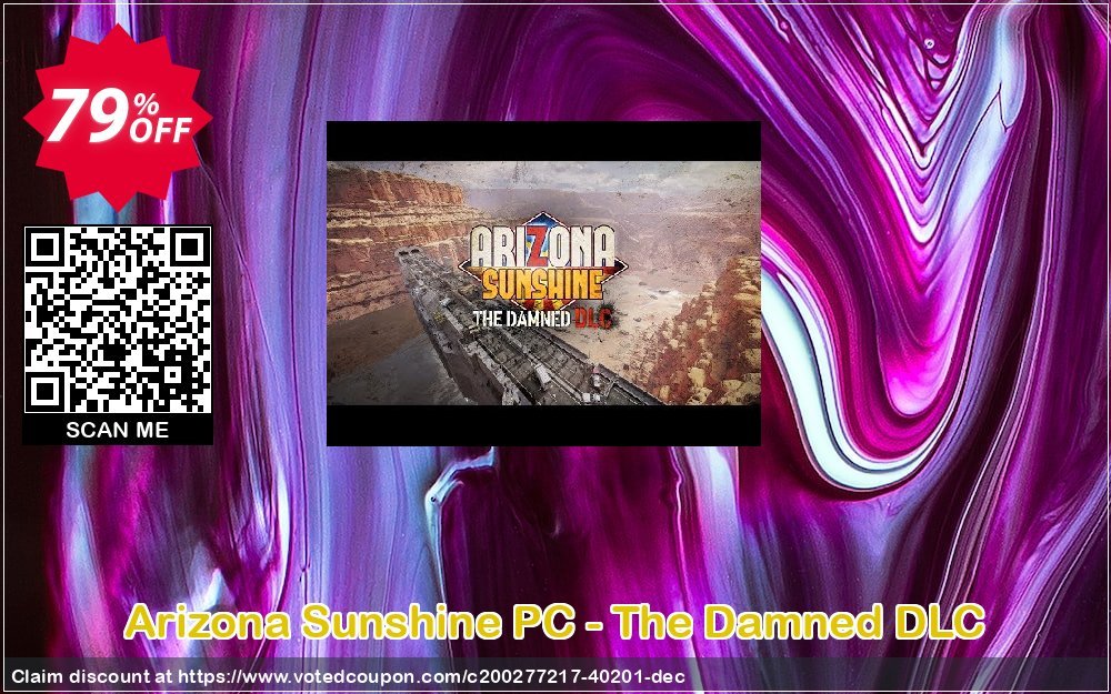 Arizona Sunshine PC - The Damned DLC Coupon, discount Arizona Sunshine PC - The Damned DLC Deal 2024 CDkeys. Promotion: Arizona Sunshine PC - The Damned DLC Exclusive Sale offer 