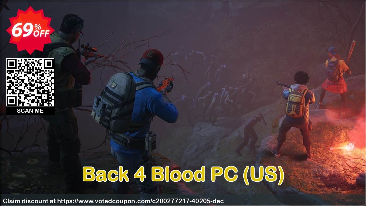 Back 4 Blood PC, US  Coupon, discount Back 4 Blood PC (US) Deal 2021 CDkeys. Promotion: Back 4 Blood PC (US) Exclusive Sale offer 