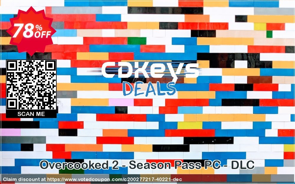 Overcooked 2 - Season Pass PC - DLC Coupon, discount Overcooked 2 - Season Pass PC - DLC Deal 2021 CDkeys. Promotion: Overcooked 2 - Season Pass PC - DLC Exclusive Sale offer 