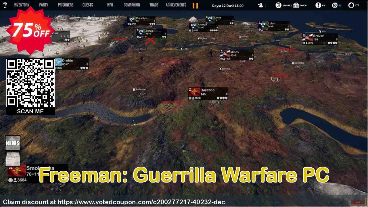 Freeman: Guerrilla Warfare PC Coupon, discount Freeman: Guerrilla Warfare PC Deal 2024 CDkeys. Promotion: Freeman: Guerrilla Warfare PC Exclusive Sale offer 