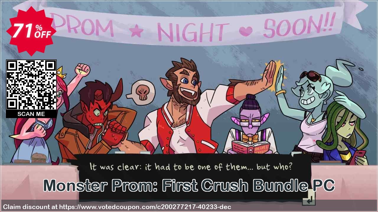 Monster Prom: First Crush Bundle PC Coupon, discount Monster Prom: First Crush Bundle PC Deal 2024 CDkeys. Promotion: Monster Prom: First Crush Bundle PC Exclusive Sale offer 