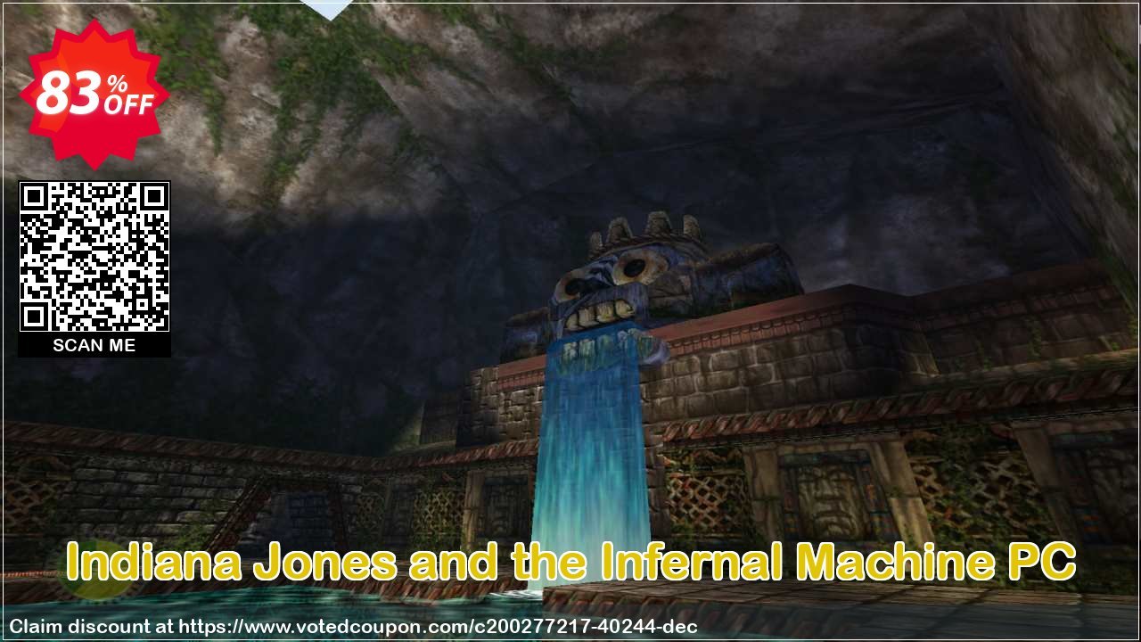 Indiana Jones and the Infernal MAChine PC Coupon Code May 2024, 83% OFF - VotedCoupon