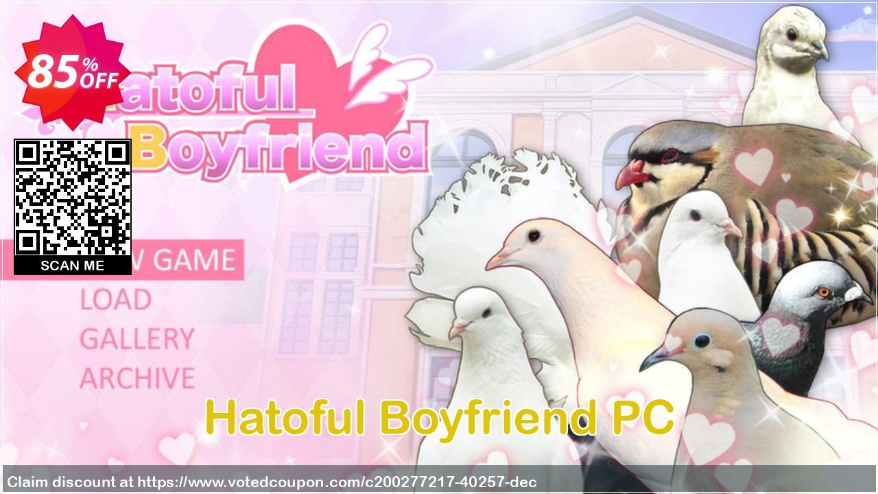 Hatoful Boyfriend PC Coupon, discount Hatoful Boyfriend PC Deal 2024 CDkeys. Promotion: Hatoful Boyfriend PC Exclusive Sale offer 