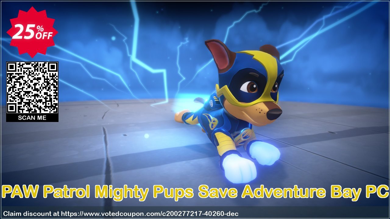 PAW Patrol Mighty Pups Save Adventure Bay PC Coupon Code May 2024, 25% OFF - VotedCoupon