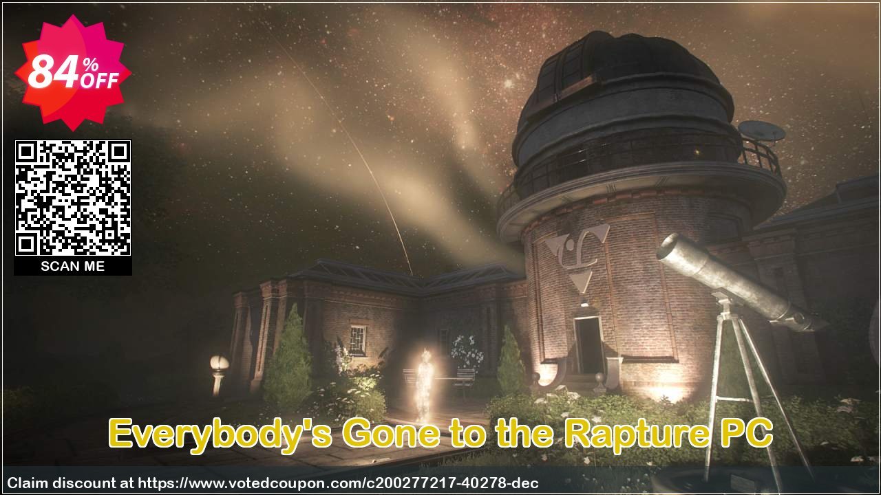 Everybody's Gone to the Rapture PC Coupon Code May 2024, 84% OFF - VotedCoupon