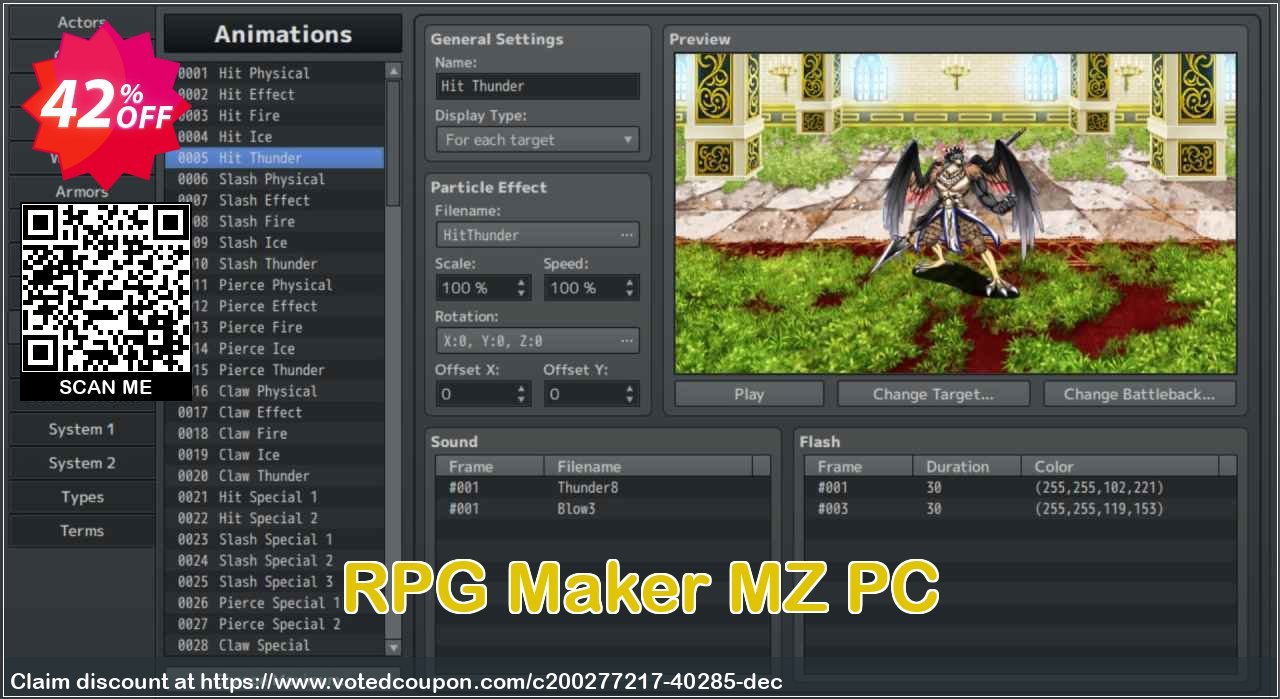 RPG Maker MZ PC Coupon Code May 2024, 42% OFF - VotedCoupon