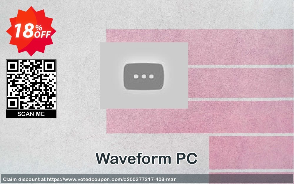 Waveform PC Coupon, discount Waveform PC Deal. Promotion: Waveform PC Exclusive offer 