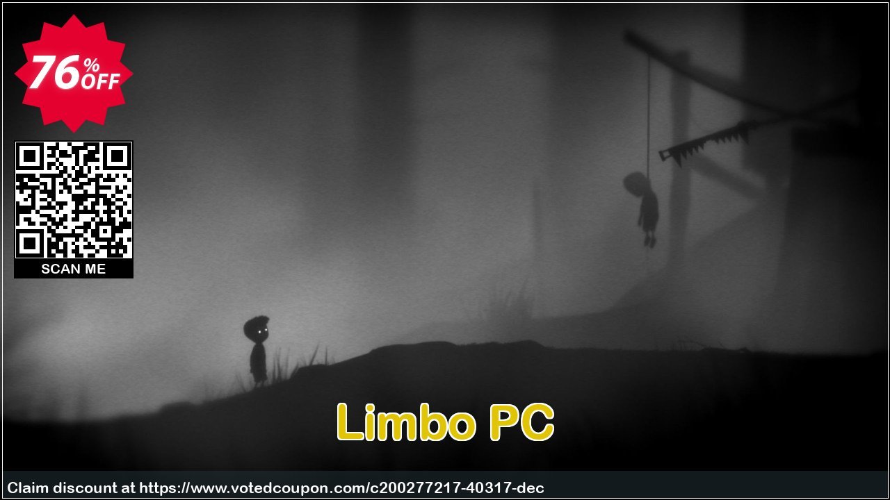 Limbo PC Coupon, discount Limbo PC Deal 2024 CDkeys. Promotion: Limbo PC Exclusive Sale offer 