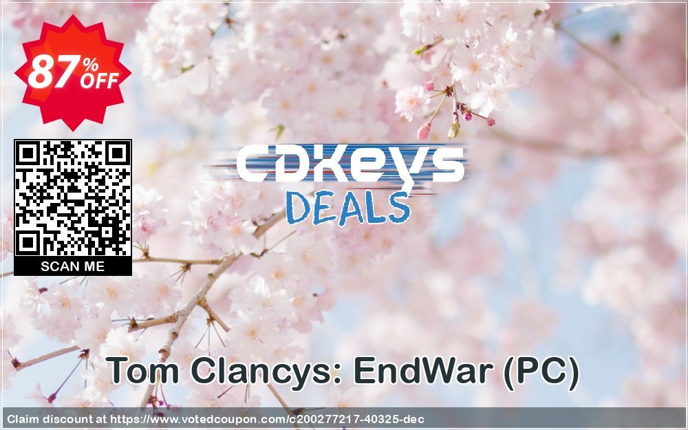 Tom Clancys: EndWar, PC  Coupon Code May 2024, 87% OFF - VotedCoupon