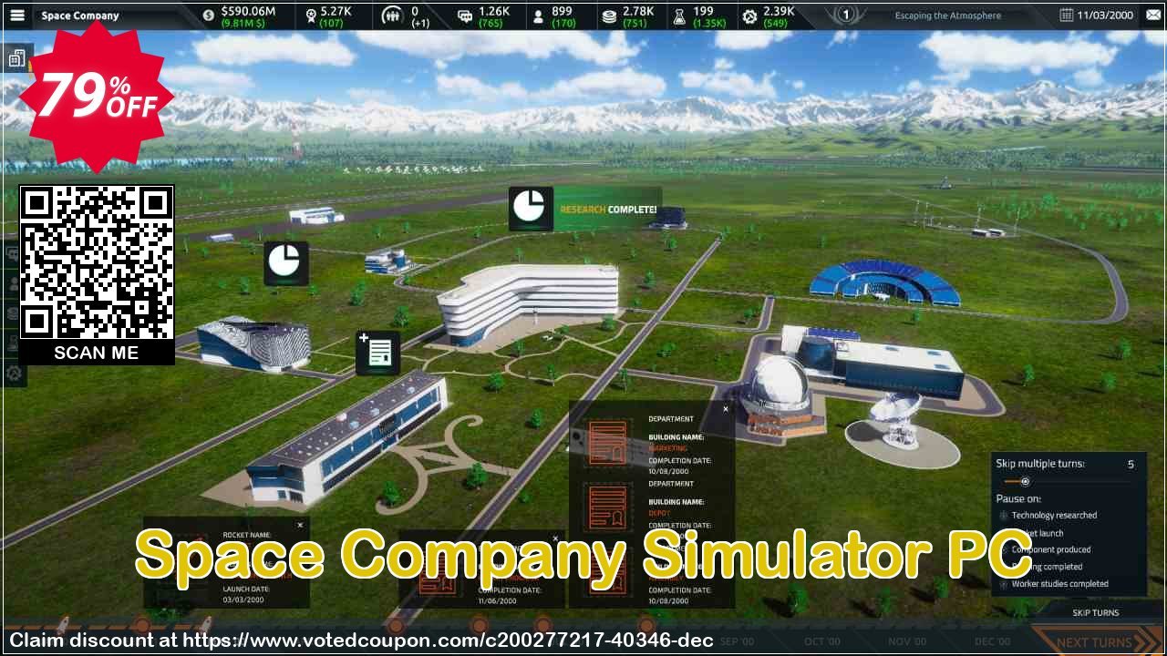 Space Company Simulator PC Coupon Code May 2024, 79% OFF - VotedCoupon