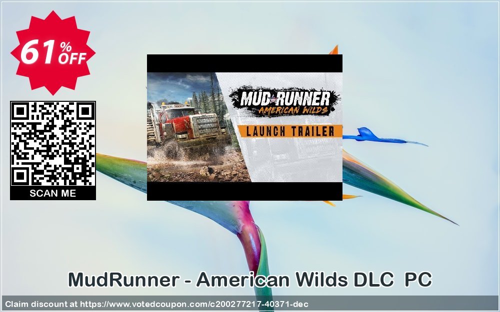 MudRunner - American Wilds DLC  PC Coupon Code May 2024, 61% OFF - VotedCoupon