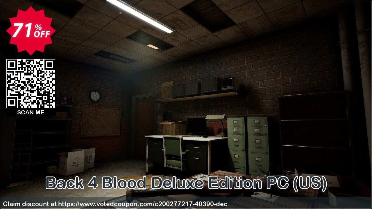 Back 4 Blood Deluxe Edition PC, US  Coupon Code May 2024, 71% OFF - VotedCoupon