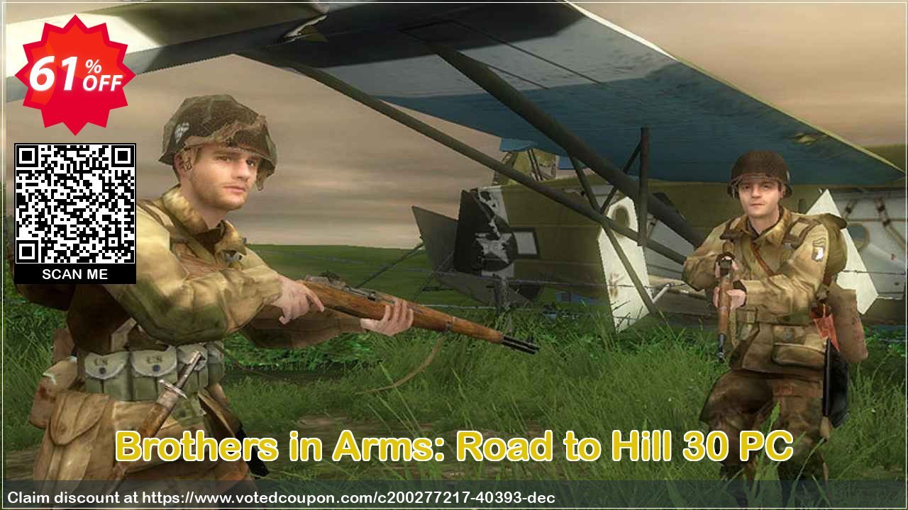 Brothers in Arms: Road to Hill 30 PC Coupon, discount Brothers in Arms: Road to Hill 30 PC Deal 2024 CDkeys. Promotion: Brothers in Arms: Road to Hill 30 PC Exclusive Sale offer 