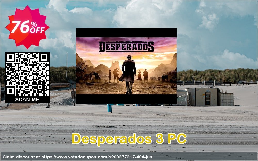 Desperados 3 PC Coupon, discount Desperados 3 PC Deal. Promotion: Desperados 3 PC Exclusive offer 