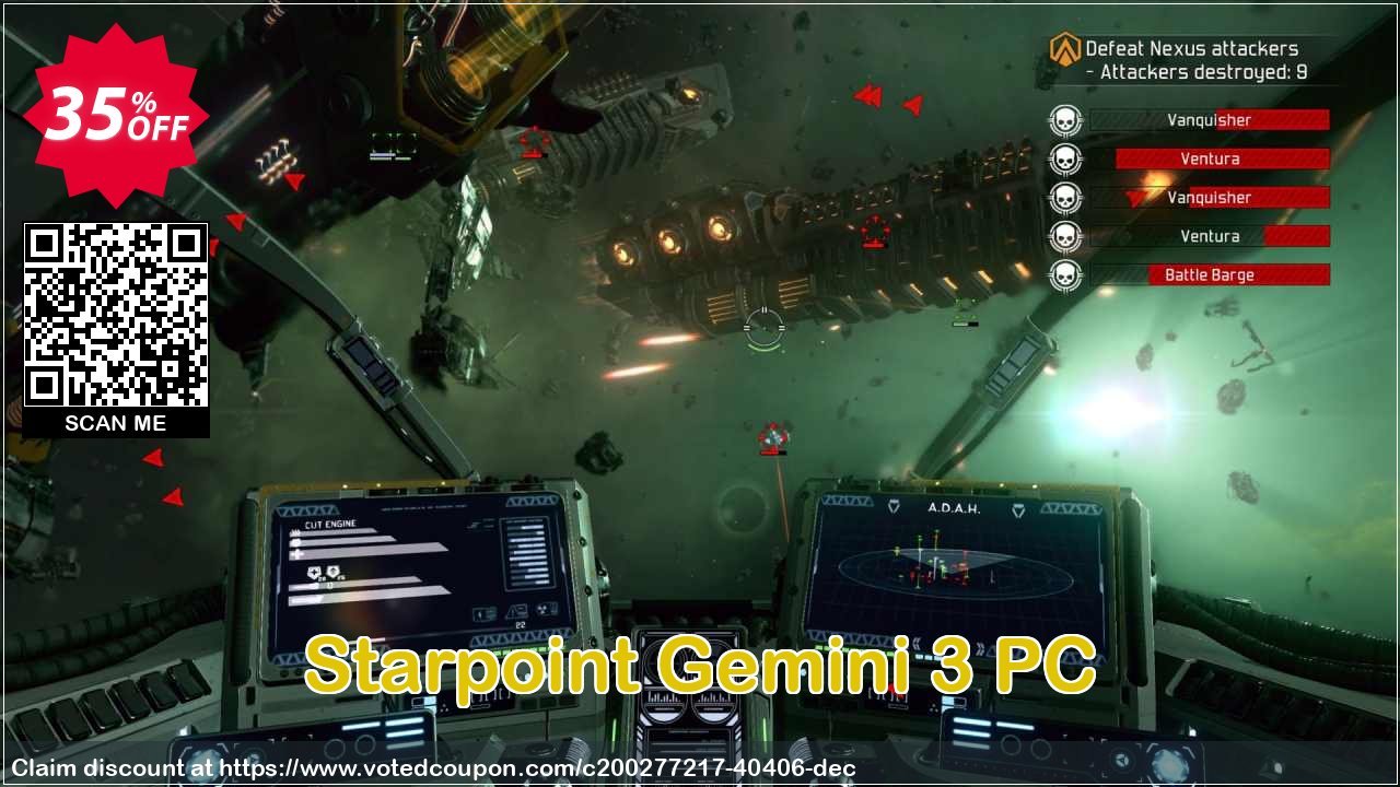 Starpoint Gemini 3 PC Coupon, discount Starpoint Gemini 3 PC Deal 2024 CDkeys. Promotion: Starpoint Gemini 3 PC Exclusive Sale offer 