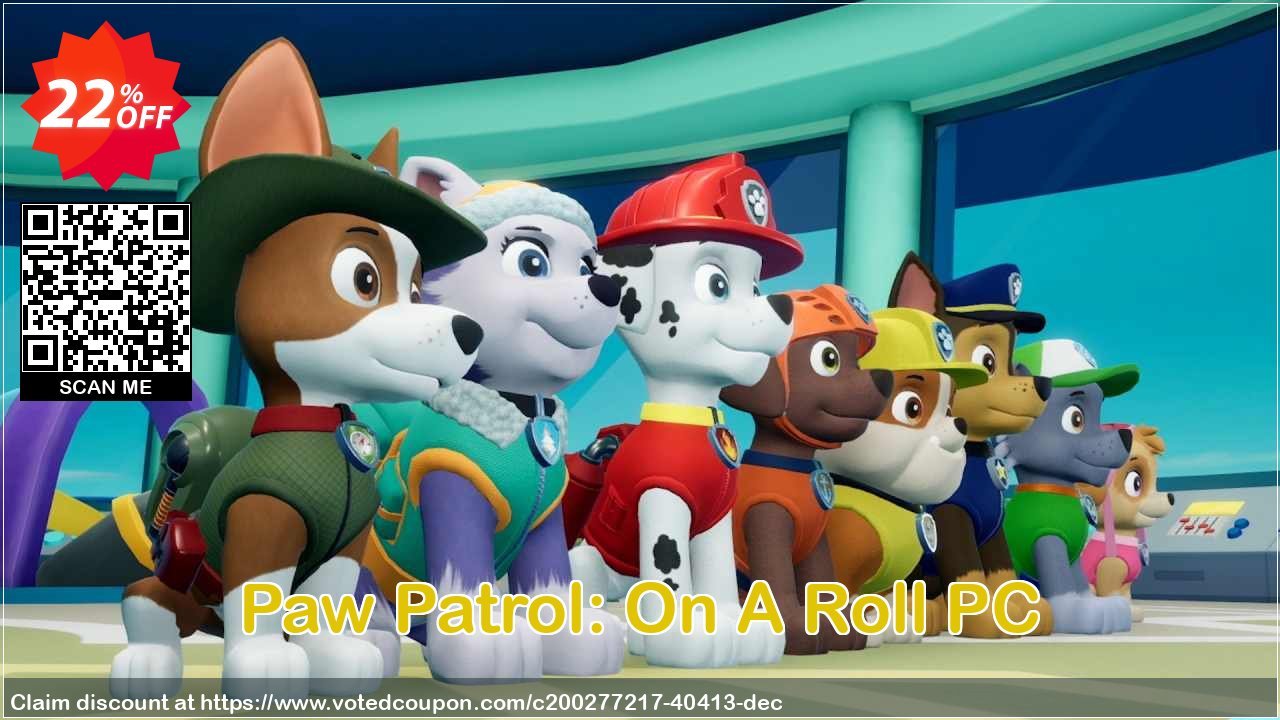Paw Patrol: On A Roll PC Coupon Code May 2024, 22% OFF - VotedCoupon