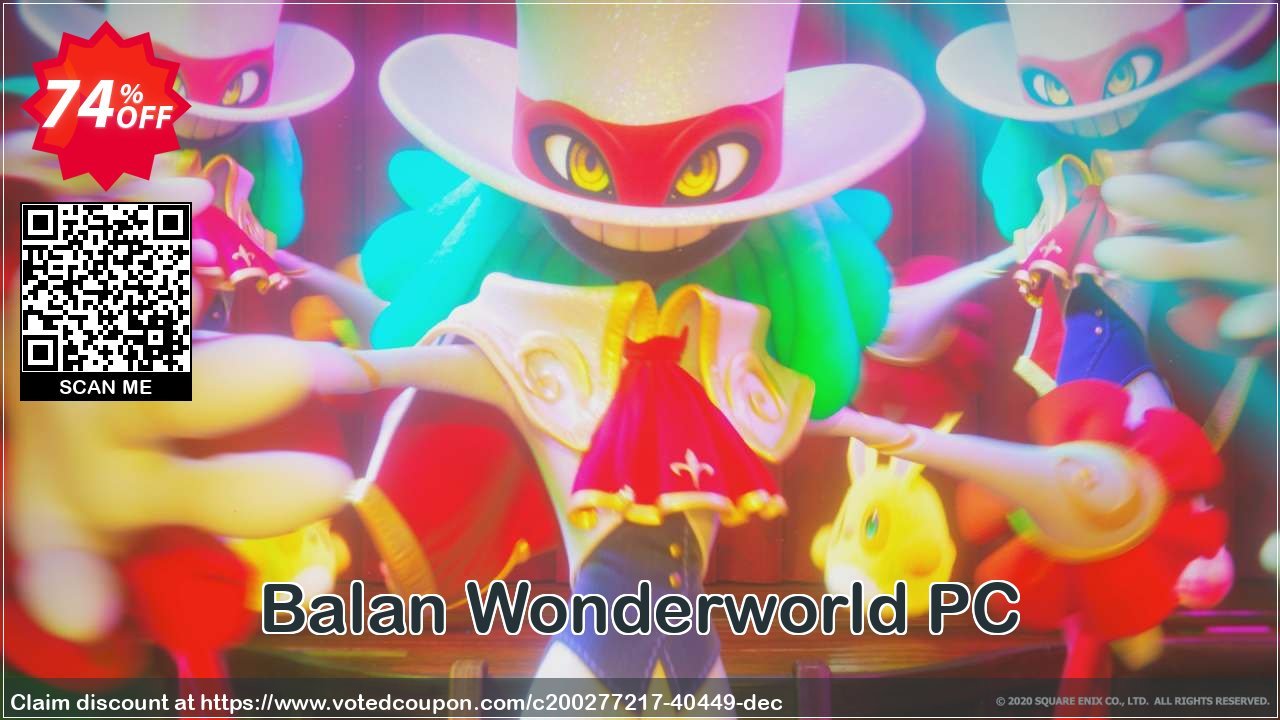 Balan Wonderworld PC Coupon Code May 2024, 74% OFF - VotedCoupon