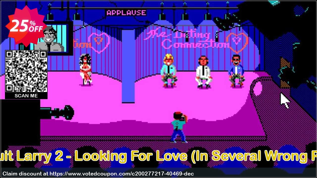 Leisure Suit Larry 2 - Looking For Love, In Several Wrong Places PC Coupon Code May 2024, 25% OFF - VotedCoupon