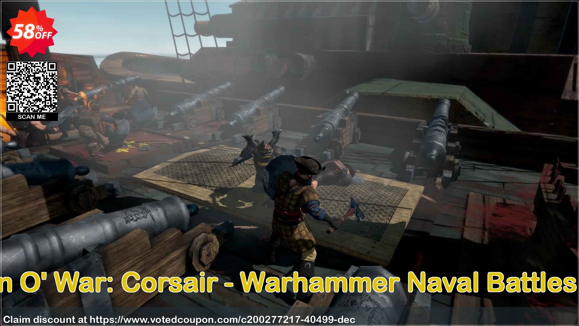 Man O' War: Corsair - Warhammer Naval Battles PC Coupon Code May 2024, 58% OFF - VotedCoupon