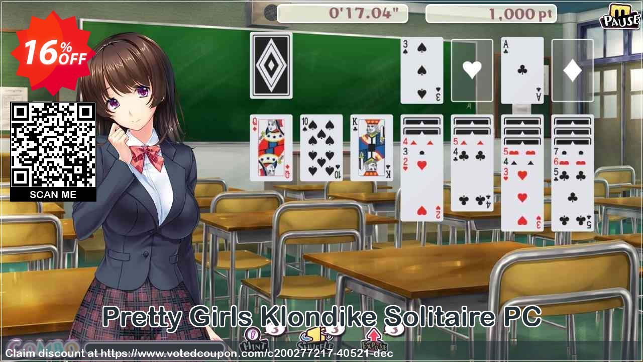 Pretty Girls Klondike Solitaire PC Coupon Code May 2024, 16% OFF - VotedCoupon