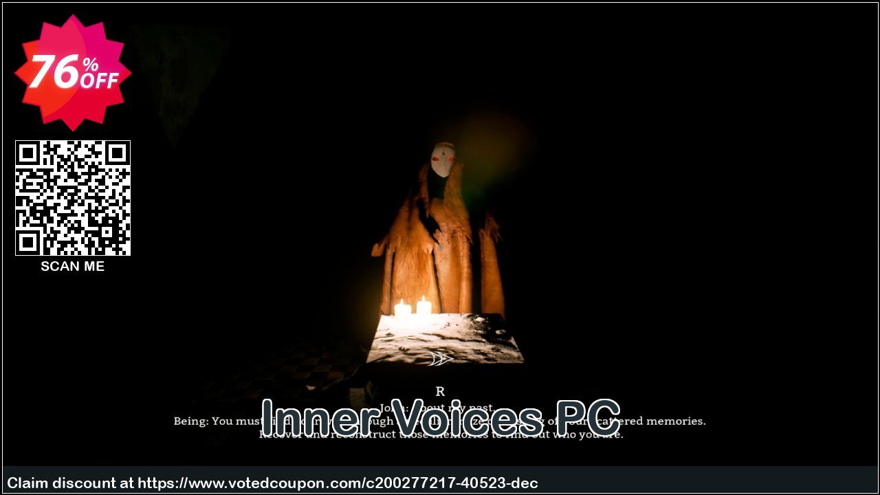 Inner Voices PC Coupon, discount Inner Voices PC Deal 2024 CDkeys. Promotion: Inner Voices PC Exclusive Sale offer 