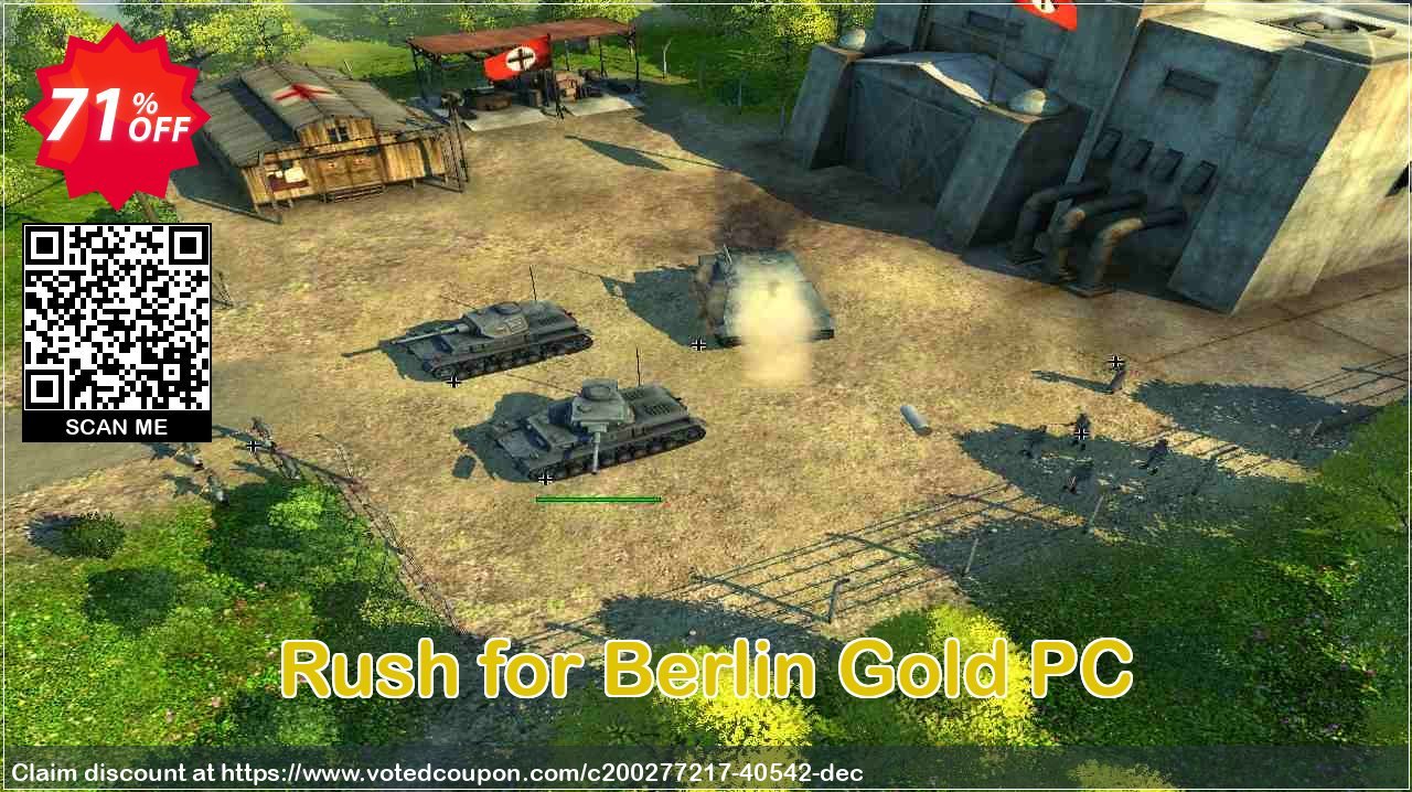 Rush for Berlin Gold PC Coupon, discount Rush for Berlin Gold PC Deal 2024 CDkeys. Promotion: Rush for Berlin Gold PC Exclusive Sale offer 