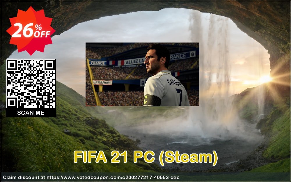 FIFA 21 PC, Steam  Coupon, discount FIFA 21 PC (Steam) Deal 2024 CDkeys. Promotion: FIFA 21 PC (Steam) Exclusive Sale offer 