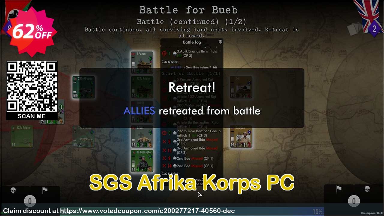 SGS Afrika Korps PC Coupon, discount SGS Afrika Korps PC Deal 2024 CDkeys. Promotion: SGS Afrika Korps PC Exclusive Sale offer 