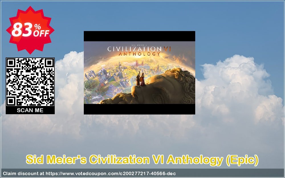 Sid Meier&#039;s Civilization VI Anthology, Epic  Coupon, discount Sid Meier's Civilization VI Anthology (Epic) Deal 2024 CDkeys. Promotion: Sid Meier's Civilization VI Anthology (Epic) Exclusive Sale offer 