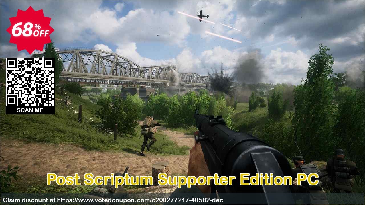 Post Scriptum Supporter Edition PC Coupon, discount Post Scriptum Supporter Edition PC Deal 2024 CDkeys. Promotion: Post Scriptum Supporter Edition PC Exclusive Sale offer 