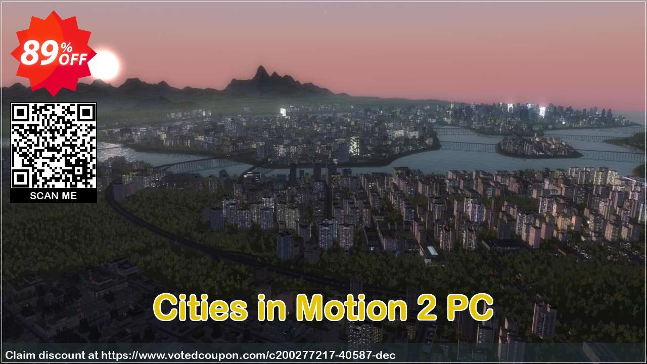 Cities in Motion 2 PC Coupon, discount Cities in Motion 2 PC Deal 2024 CDkeys. Promotion: Cities in Motion 2 PC Exclusive Sale offer 