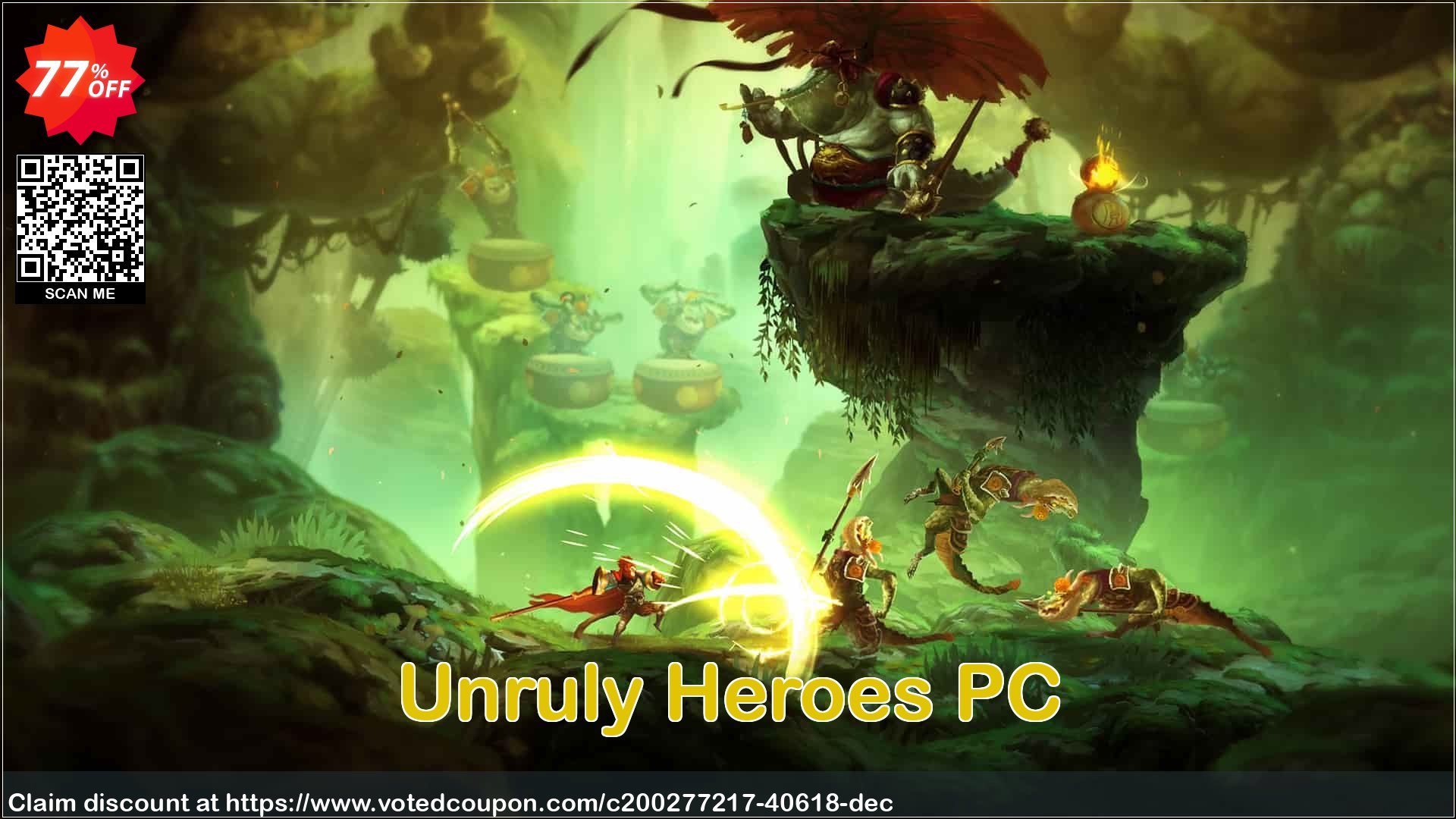 Unruly Heroes PC Coupon, discount Unruly Heroes PC Deal 2024 CDkeys. Promotion: Unruly Heroes PC Exclusive Sale offer 