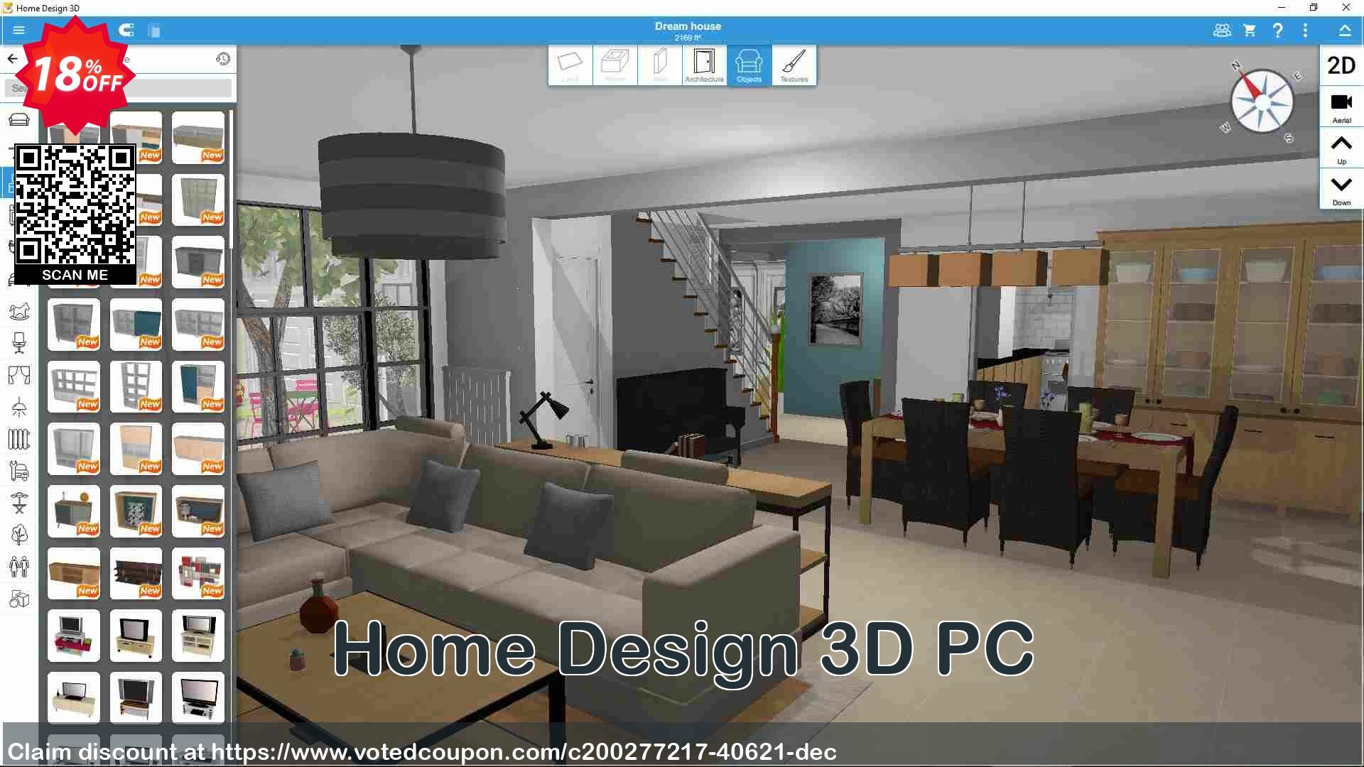 Home Design 3D PC Coupon Code May 2024, 18% OFF - VotedCoupon