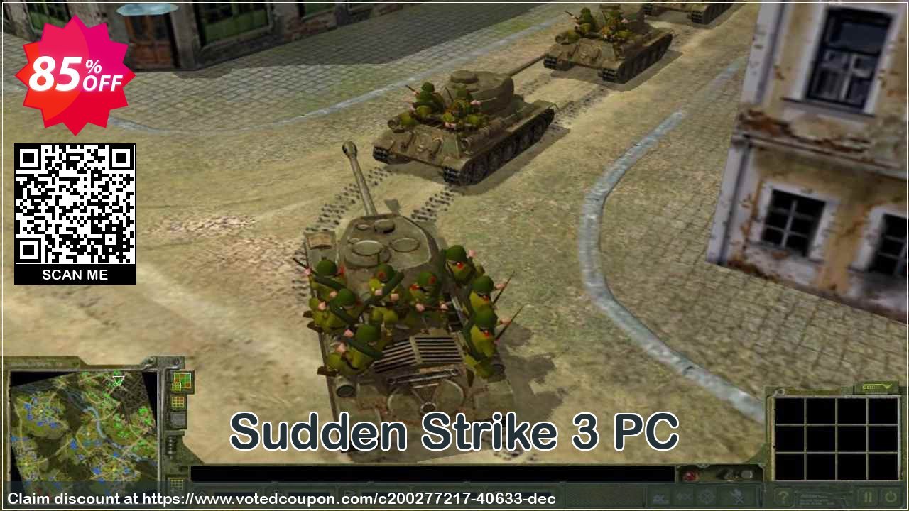 Sudden Strike 3 PC Coupon Code May 2024, 85% OFF - VotedCoupon