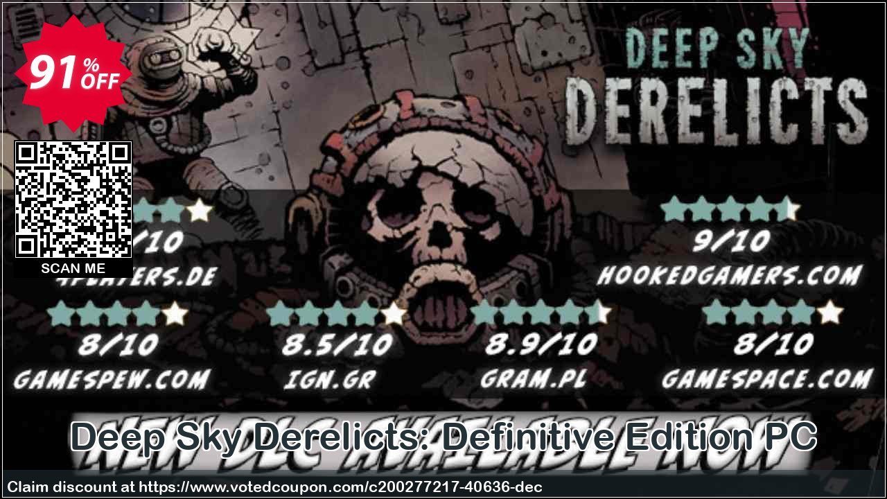 Deep Sky Derelicts: Definitive Edition PC Coupon Code May 2024, 91% OFF - VotedCoupon