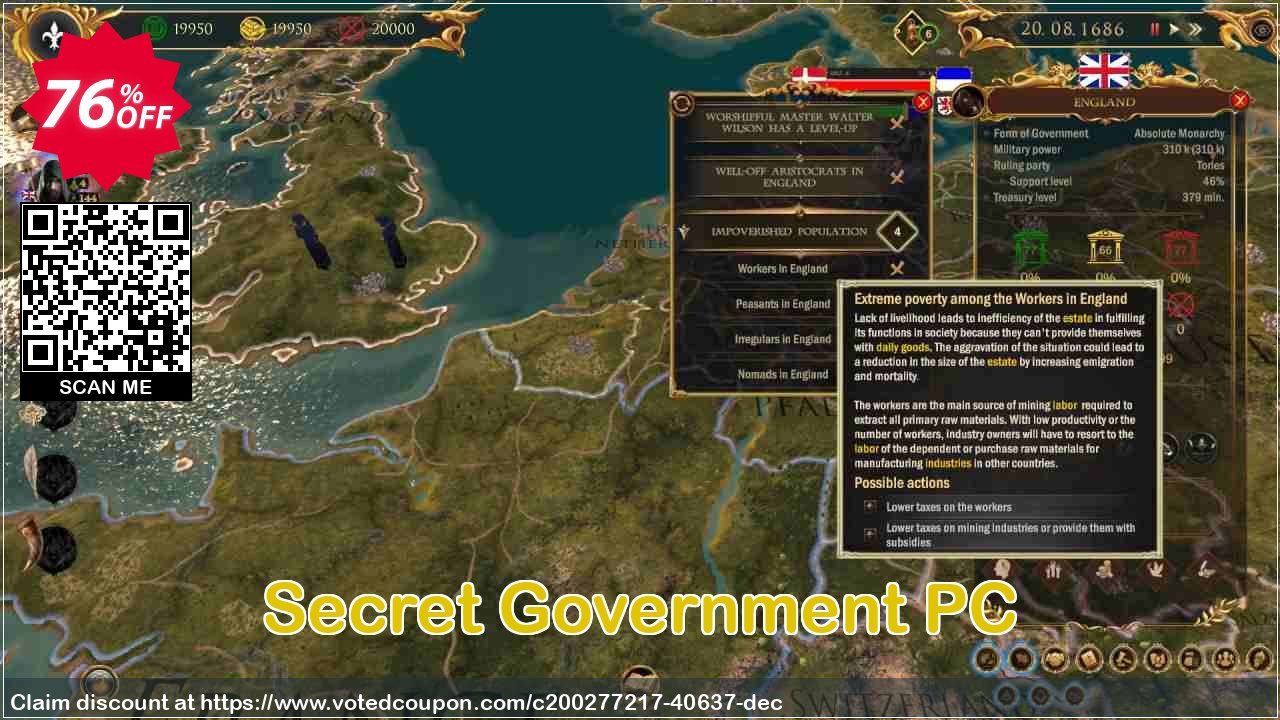 Secret Government PC Coupon, discount Secret Government PC Deal 2024 CDkeys. Promotion: Secret Government PC Exclusive Sale offer 