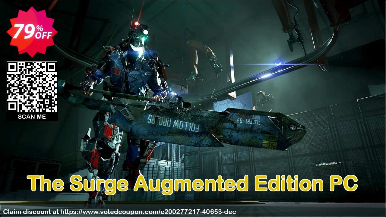 The Surge Augmented Edition PC Coupon, discount The Surge Augmented Edition PC Deal 2024 CDkeys. Promotion: The Surge Augmented Edition PC Exclusive Sale offer 