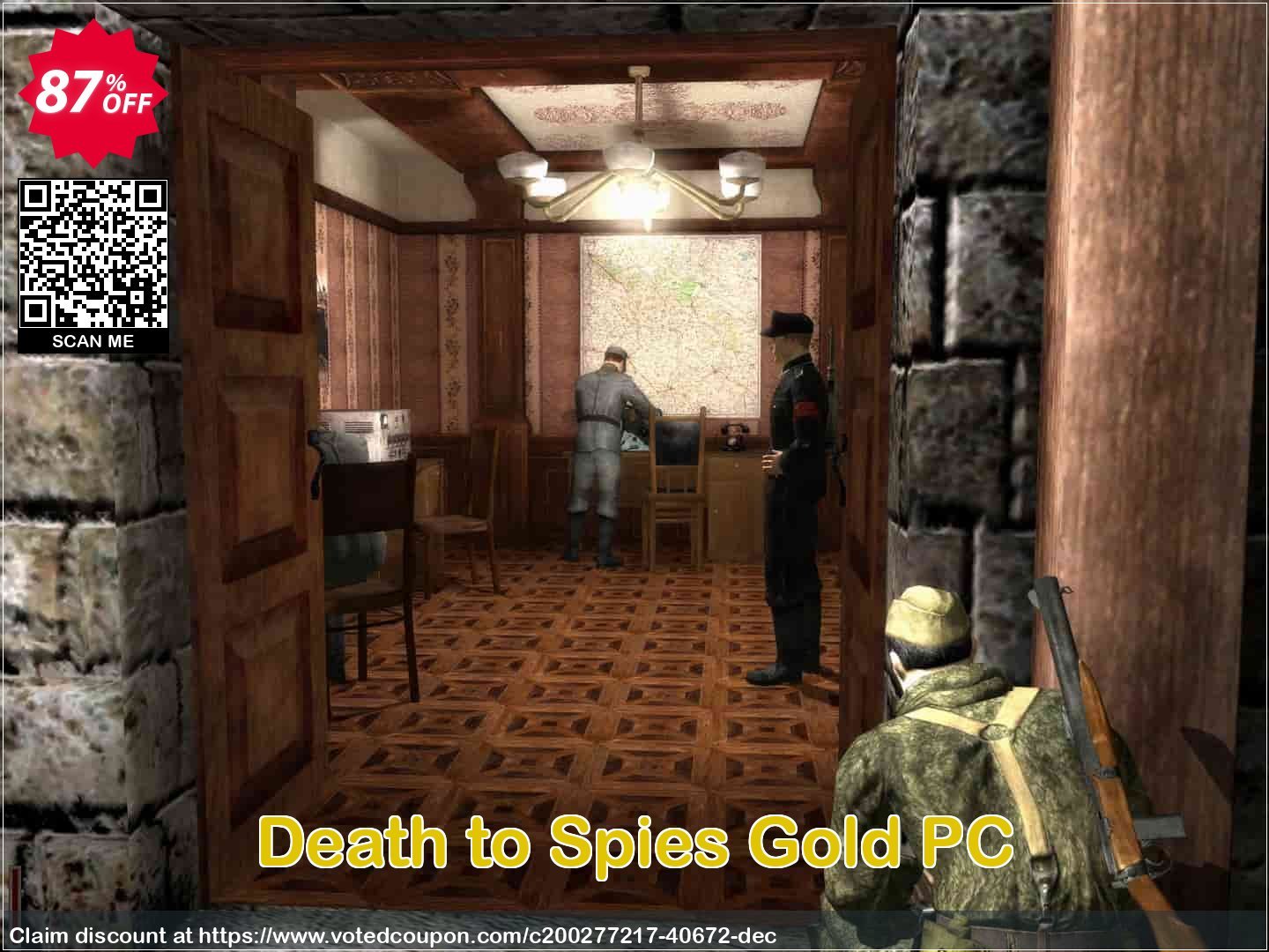 Death to Spies Gold PC Coupon Code May 2024, 87% OFF - VotedCoupon