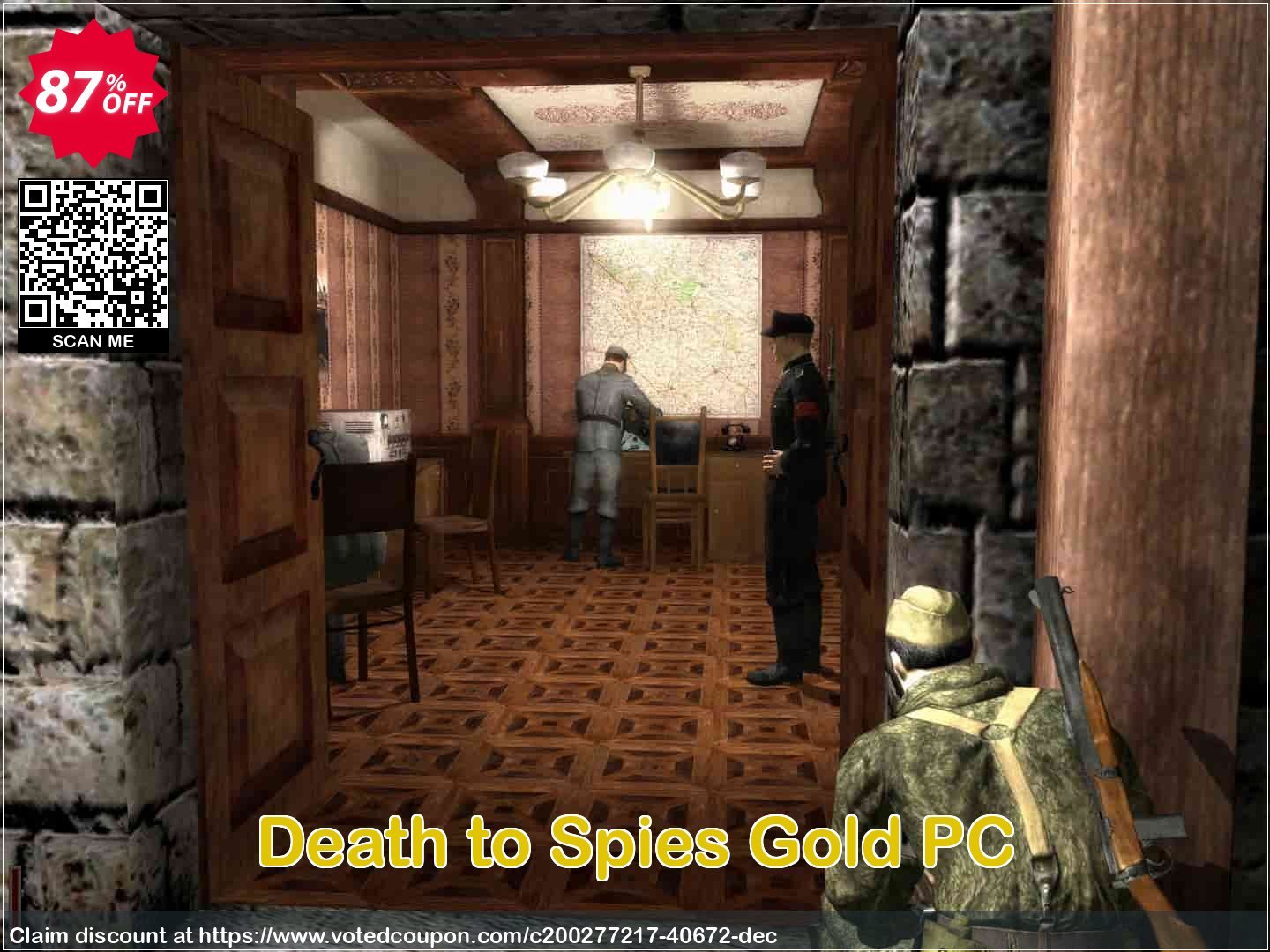 Death to Spies Gold PC Coupon, discount Death to Spies Gold PC Deal 2024 CDkeys. Promotion: Death to Spies Gold PC Exclusive Sale offer 