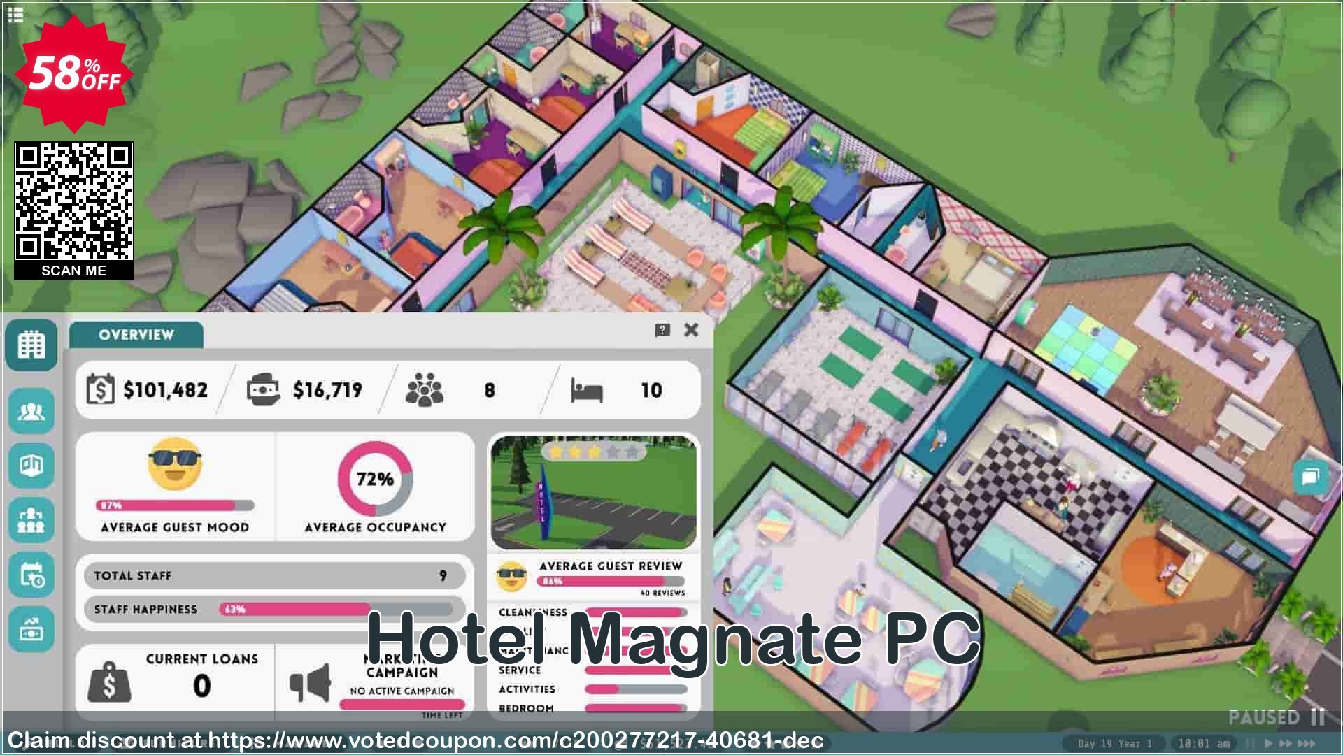 Hotel Magnate PC Coupon Code May 2024, 58% OFF - VotedCoupon