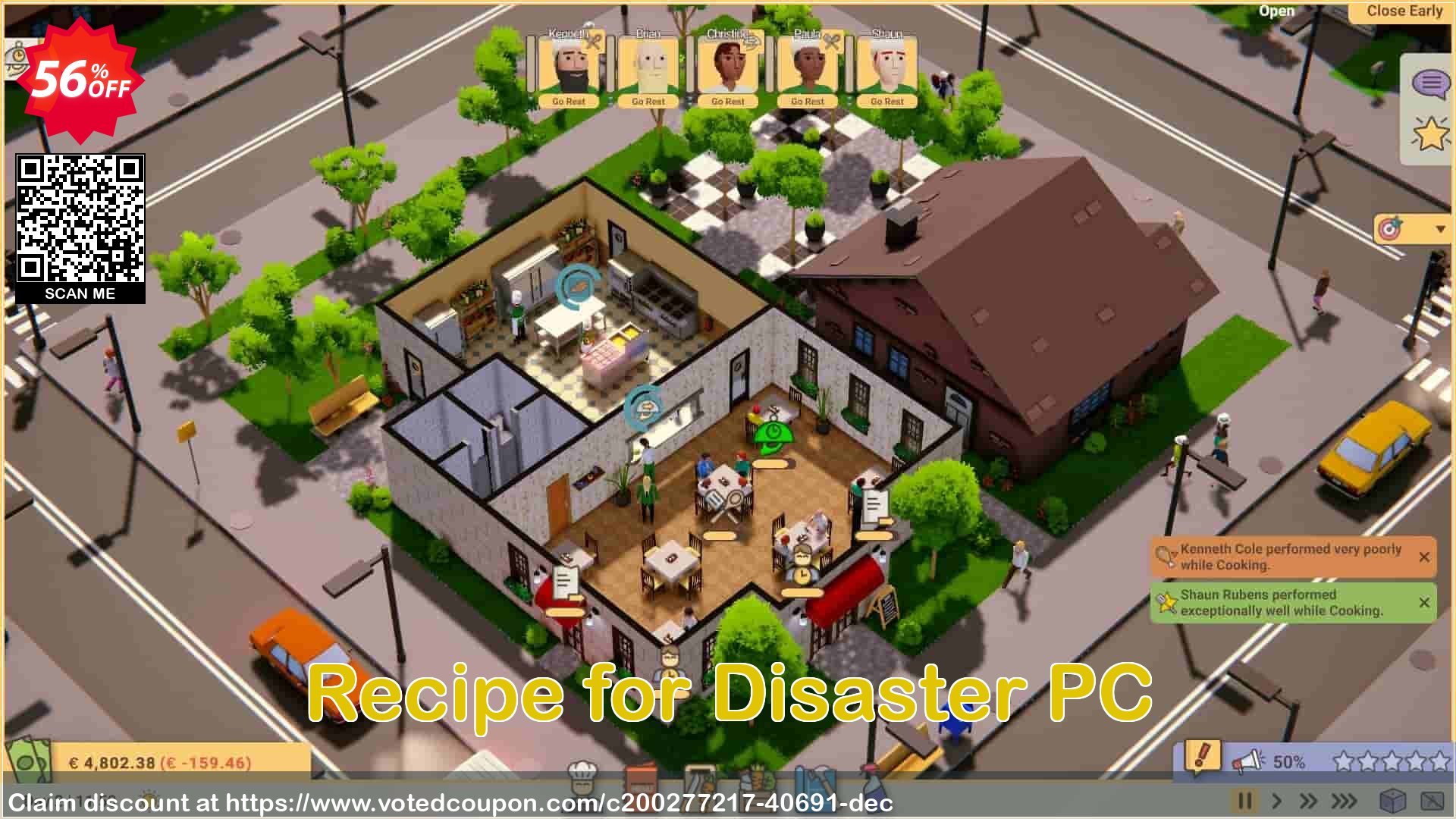 Recipe for Disaster PC Coupon, discount Recipe for Disaster PC Deal 2024 CDkeys. Promotion: Recipe for Disaster PC Exclusive Sale offer 