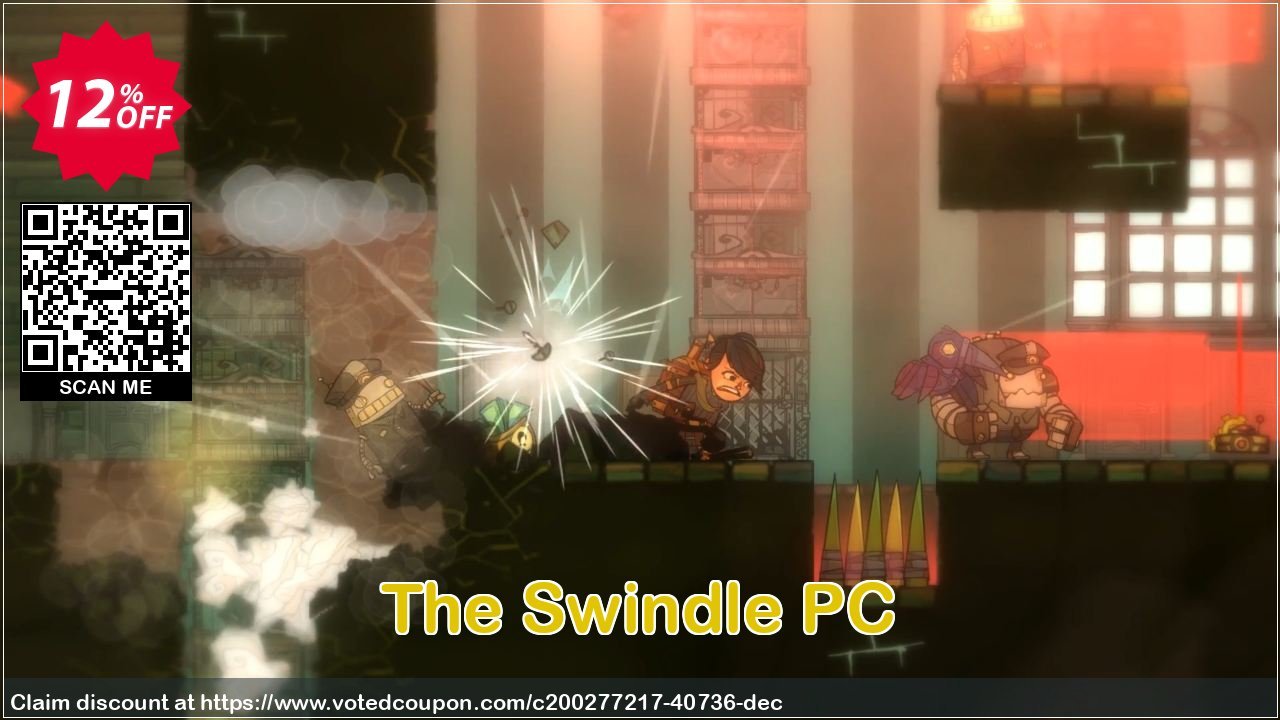 The Swindle PC Coupon, discount The Swindle PC Deal 2024 CDkeys. Promotion: The Swindle PC Exclusive Sale offer 